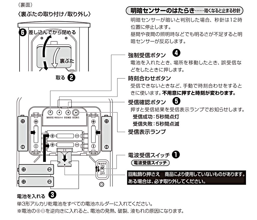Amazon.co.jp: リズム(RHYTHM) シチズン 置き時計 電波時計 アナログ